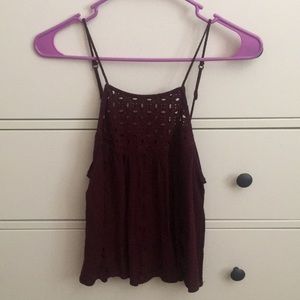 Flowy crop top